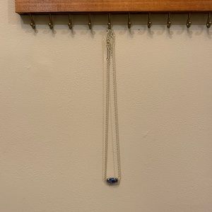 Kendra Scott Purple Iridescent Purple Gold Necklace